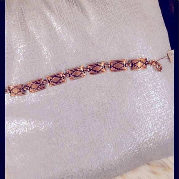 Sunrise Copper Southwest Link Bracelet 100% Solid Copper – NWT – Made in USA 6” - Picture 4 of 4